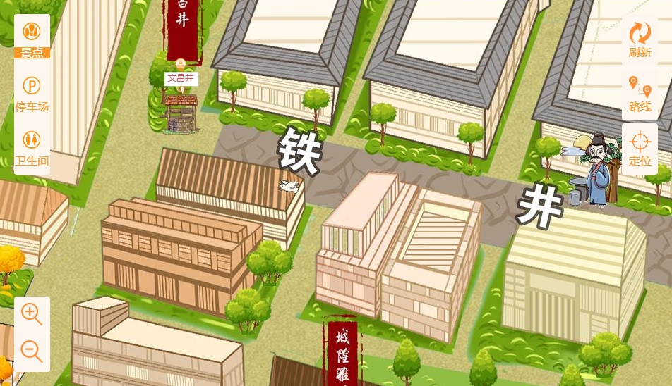 平泉智慧景区：手绘地图与语音导览的完美融合