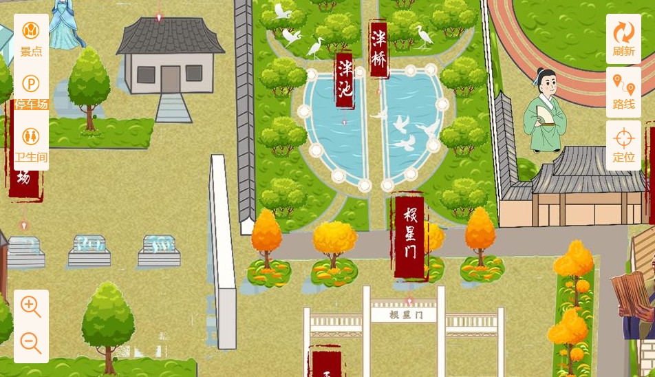 平泉手绘地图景区语音讲解导览系统：智慧景区建设的基石